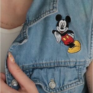 vintage disney button down